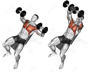 incline dumbell